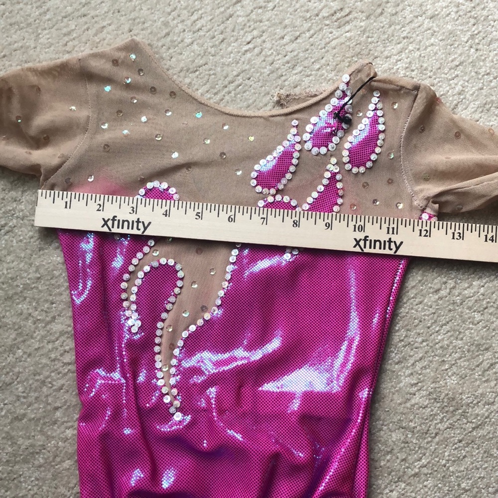 Gymnastic competition leotard custom made - Picture 12 of 16